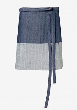 Jeans-Vorbinder 2-farbig 80 x 45 cm