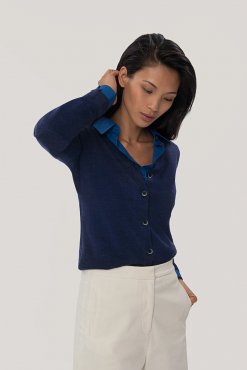 Damen Cardigan Merino-Wool