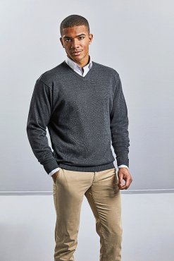 Men´s V-Neck Knitted Pullover