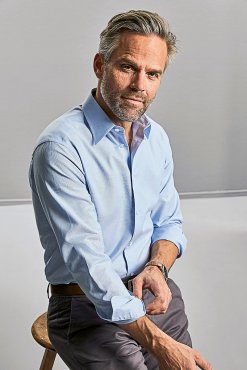 Men´s Long Sleeve Tailored Oxford Shirt