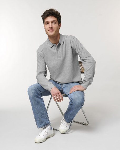 Polo - Prepster Long Sleeve - Essentials heathers 